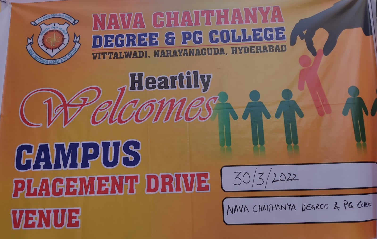Placement Drive at Nava Chaithanya